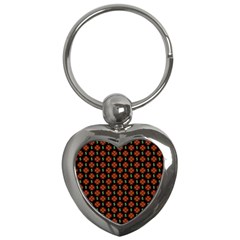 Dollar Sign Graphic Pattern Key Chains (heart)  by dflcprints