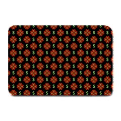 Dollar Sign Graphic Pattern Plate Mats by dflcprints