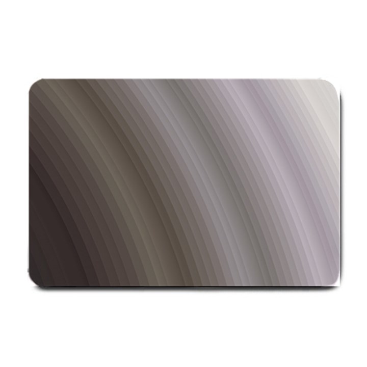 Fractal Background With Grey Ripples Small Doormat 