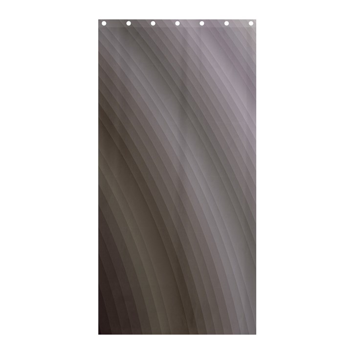 Fractal Background With Grey Ripples Shower Curtain 36  x 72  (Stall) 