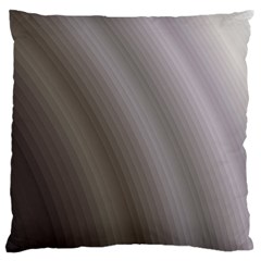 Fractal Background With Grey Ripples Large Cushion Case (one Side) by Simbadda