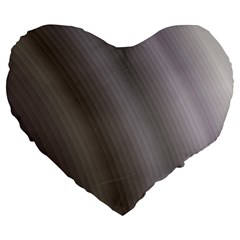 Fractal Background With Grey Ripples Large 19  Premium Heart Shape Cushions by Simbadda