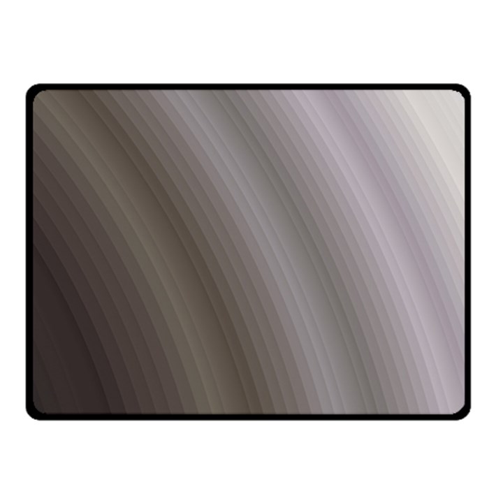 Fractal Background With Grey Ripples Double Sided Fleece Blanket (Small) 