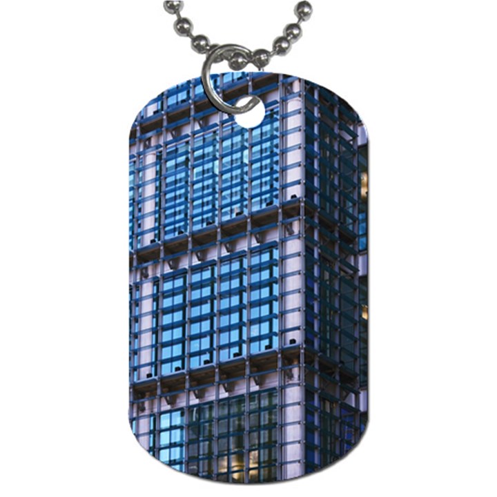 Modern Business Architecture Dog Tag (One Side)