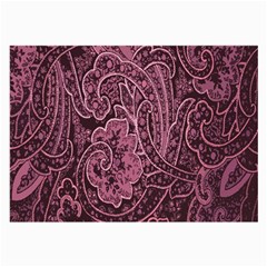 Abstract Purple Background Natural Motive Large Glasses Cloth by Simbadda