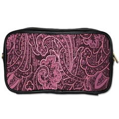 Abstract Purple Background Natural Motive Toiletries Bags 2-side by Simbadda