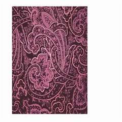 Abstract Purple Background Natural Motive Large Garden Flag (two Sides) by Simbadda