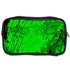 Leaf Outline Abstract Toiletries Bags 2-side by Simbadda