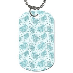 Decorative Floral Paisley Pattern Dog Tag (one Side)