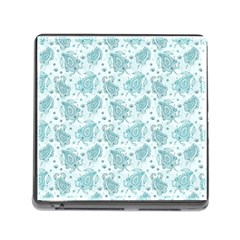 Decorative Floral Paisley Pattern Memory Card Reader (square)