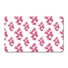 Santa Rita Flowers Pattern Magnet (rectangular) by dflcprints