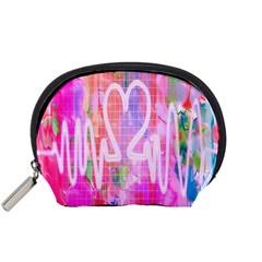 Watercolour Heartbeat Monitor Accessory Pouches (small) 