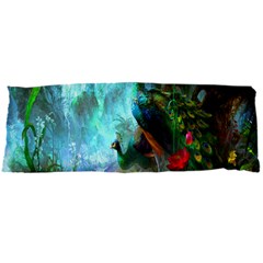 Beautiful Peacock Colorful Body Pillow Case Dakimakura (two Sides) by Simbadda