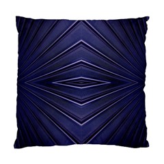 Blue Metal Abstract Alternative Version Standard Cushion Case (two Sides)