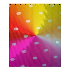 Polka Dots Pattern Colorful Colors Shower Curtain 60  X 72  (medium)  by Simbadda