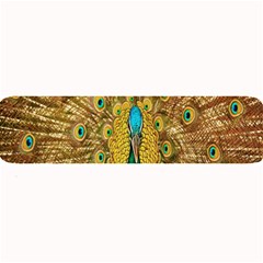 Peacock Bird Feathers Large Bar Mats