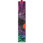 Peacock Feather Rainbow Large Book Marks Front