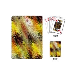 Multi Colored Seamless Abstract Background Playing Cards (Mini) 