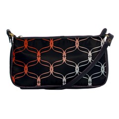 Cadenas Chinas Abstract Design Pattern Shoulder Clutch Bags by Simbadda