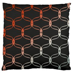 Cadenas Chinas Abstract Design Pattern Large Cushion Case (one Side) by Simbadda