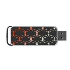 Cadenas Chinas Abstract Design Pattern Portable Usb Flash (one Side) by Simbadda