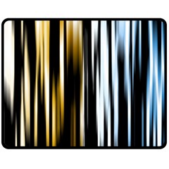 Digitally Created Striped Abstract Background Texture Fleece Blanket (medium)  by Simbadda