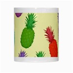 Colorful Pineapples Wallpaper Background White Mugs Center