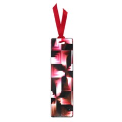 Red And Pink Abstract Background Small Book Marks by Simbadda