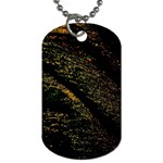 Abstract Background Dog Tag (Two Sides) Front