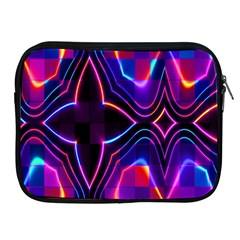 Rainbow Abstract Background Pattern Apple Ipad 2/3/4 Zipper Cases by Simbadda