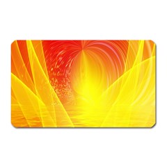 Realm Of Dreams Light Effect Abstract Background Magnet (rectangular) by Simbadda