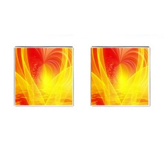 Realm Of Dreams Light Effect Abstract Background Cufflinks (square) by Simbadda