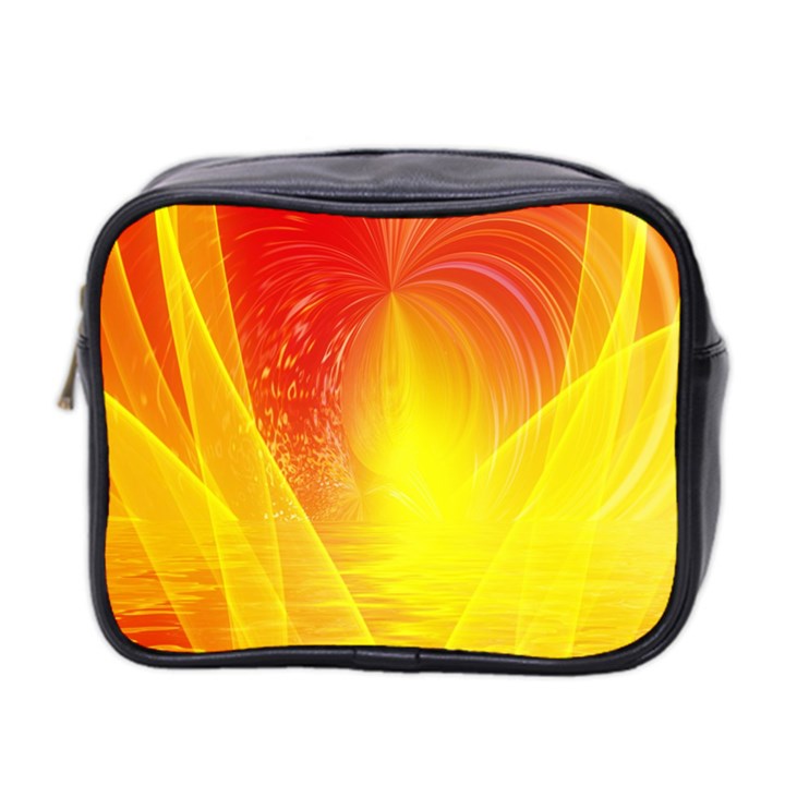 Realm Of Dreams Light Effect Abstract Background Mini Toiletries Bag 2-Side