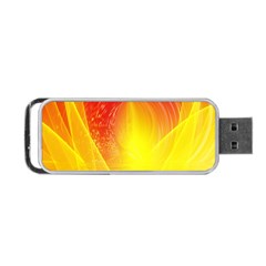 Realm Of Dreams Light Effect Abstract Background Portable Usb Flash (two Sides) by Simbadda