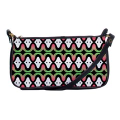 Abstract Pinocchio Journey Nose Booger Pattern Shoulder Clutch Bags
