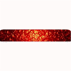 Abstract Red Lava Effect Small Bar Mats by Simbadda