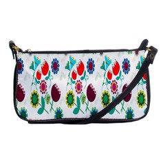 Lindas Flores Colorful Flower Pattern Shoulder Clutch Bags