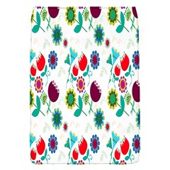 Lindas Flores Colorful Flower Pattern Flap Covers (s)  by Simbadda
