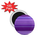 Stripe Colorful Background 1.75  Magnets (100 pack)  Front