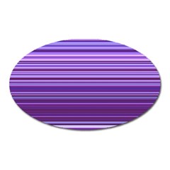 Stripe Colorful Background Oval Magnet by Simbadda