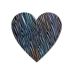 Abstract Background Wallpaper Heart Magnet