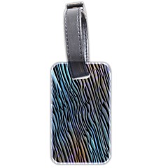 Abstract Background Wallpaper Luggage Tags (two Sides)