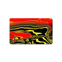 Abstract Clutter Magnet (name Card) by Simbadda