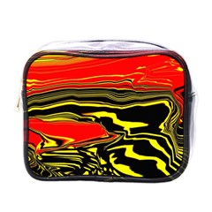 Abstract Clutter Mini Toiletries Bags by Simbadda