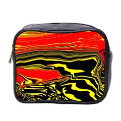 Abstract Clutter Mini Toiletries Bag 2-side by Simbadda