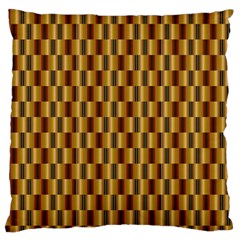 Gold Abstract Wallpaper Background Standard Flano Cushion Case (two Sides) by Simbadda