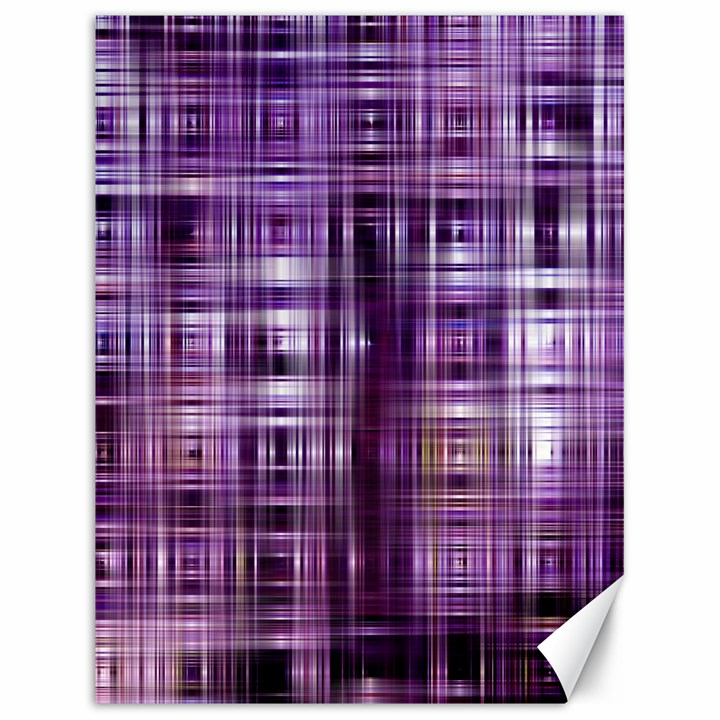 Purple Wave Abstract Background Shades Of Purple Tightly Woven Canvas 18  x 24  