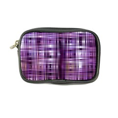 Purple Wave Abstract Background Shades Of Purple Tightly Woven Coin Purse by Simbadda