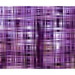 Purple Wave Abstract Background Shades Of Purple Tightly Woven Deluxe Canvas 14  x 11  14  x 11  x 1.5  Stretched Canvas