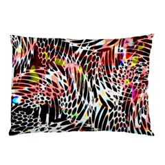 Abstract Composition Digital Processing Pillow Case (two Sides) by Simbadda